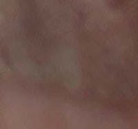 a close up of a person's ear